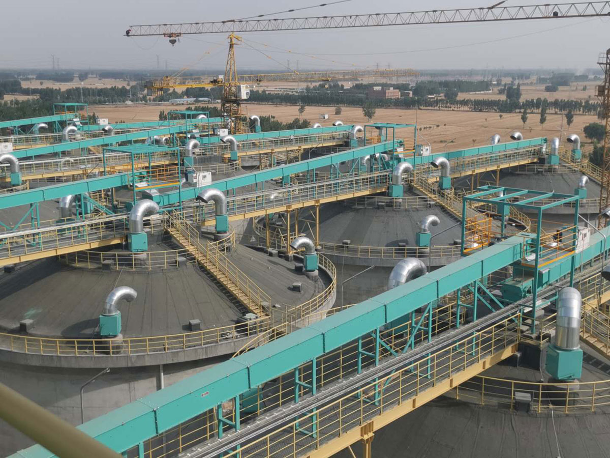 魯花集團(tuán)(延津)面粉公司筒倉項目